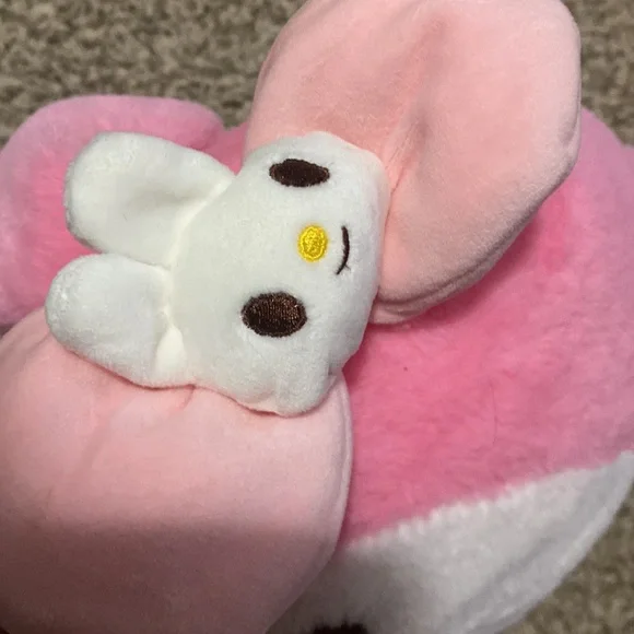 Sanrio My Melody Pink and White Plush Toy - Picture 2 of 4